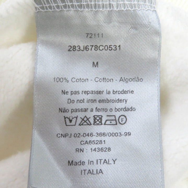 Excellent DIOR Parker Cactus Jack Travis Scott white cotton mens M 283J678C0531