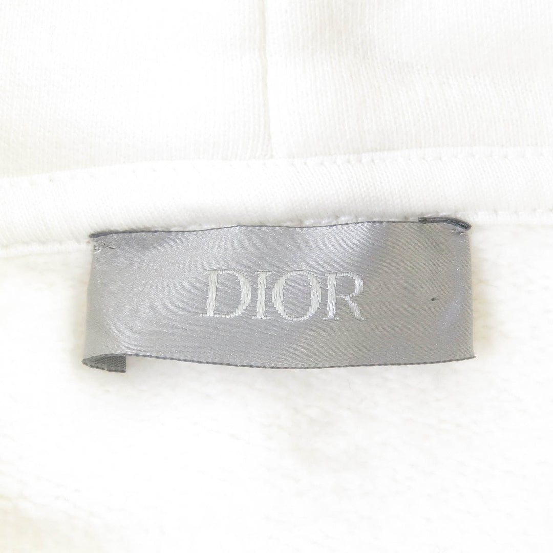 Excellent DIOR Parker Cactus Jack Travis Scott white cotton mens L 283J678C0531