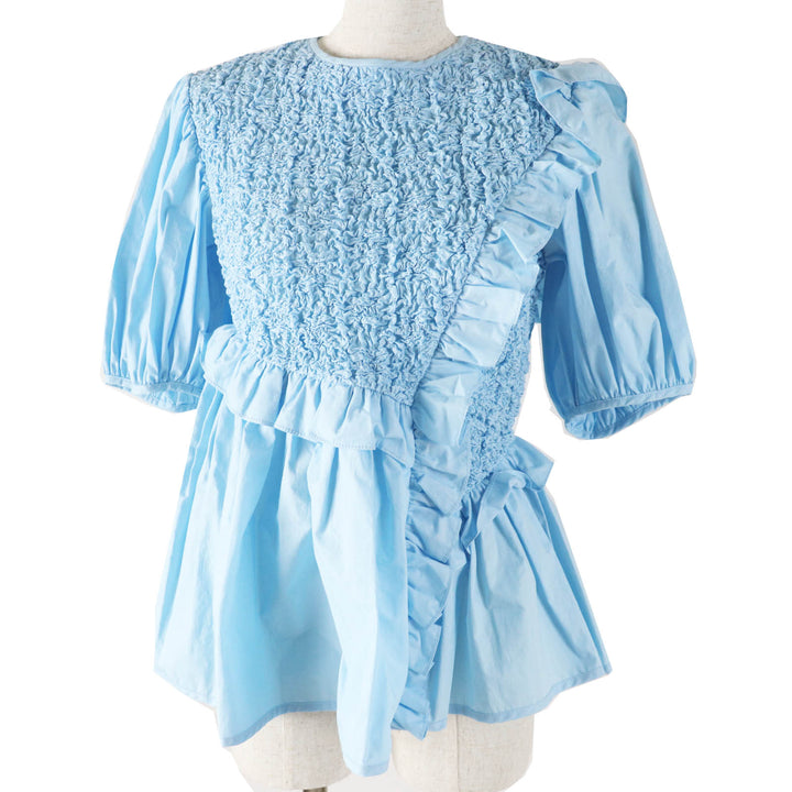 Pristine CECILIE BAHNSEN tops CARLOTTA TOP cotton 6 1577-343-1280-7100