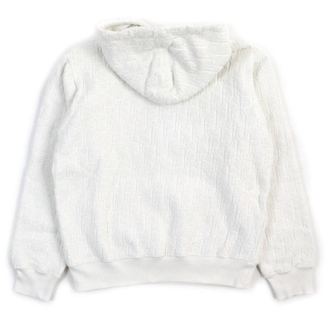 Very Good DIOR hoodie Oblique pile all-over print pullover XS 013J605C0607
