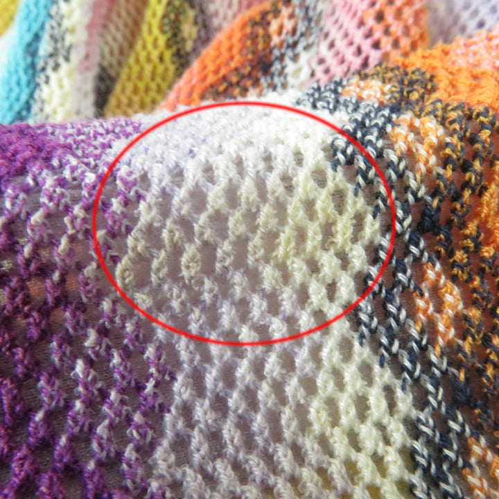 Missoni Jacket All-over pattern mesh cotton knit multicolor cotton Women 40