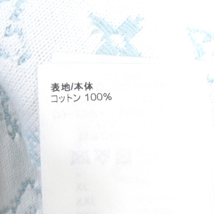 Excellent LOUIS VUITTON Parker Monogram Gradient Pullover Knit Light blue cotton mens XL