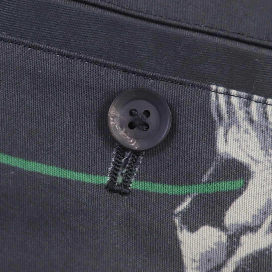 Great BLACK ScandalYohji Yamamoto Pants Skull Rose Pants cotton 1 HW-P99-033