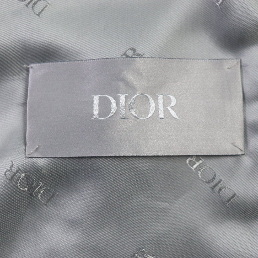 Great DIOR×Cactus Jack leather jacket Suede lamb's lining 50 283L417A0591