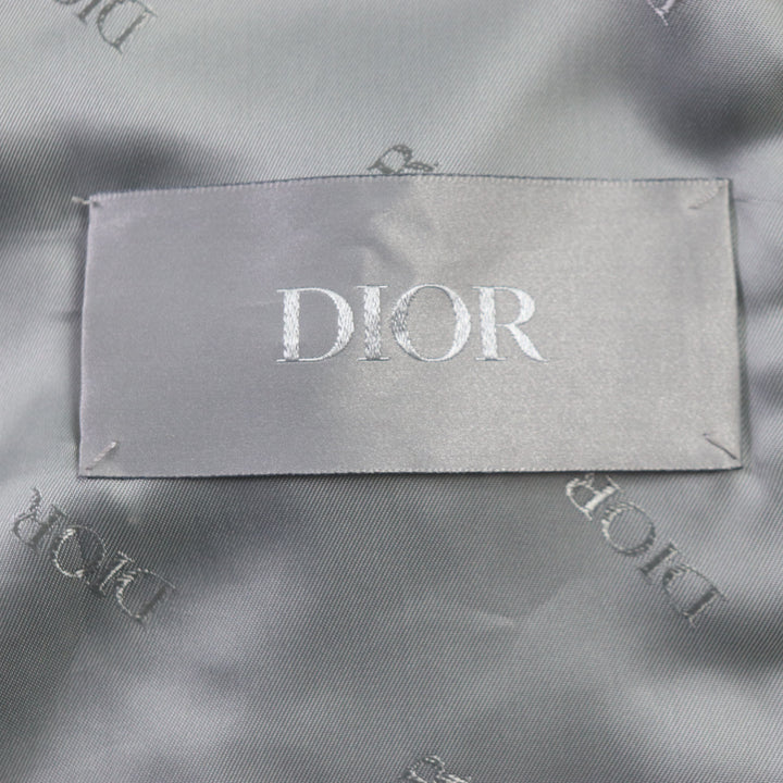 Great DIOR×Cactus Jack leather jacket Suede lamb's lining 50 283L417A0591