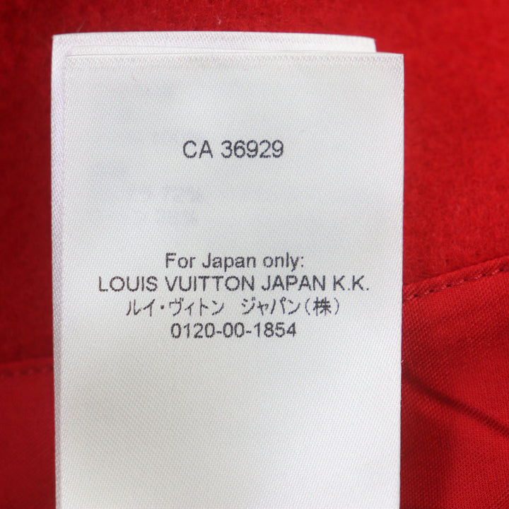 Pristine LOUIS VUITTON×Yayoi Kusama Jacket varsity jacket Cowhide mens 58 HOL31E