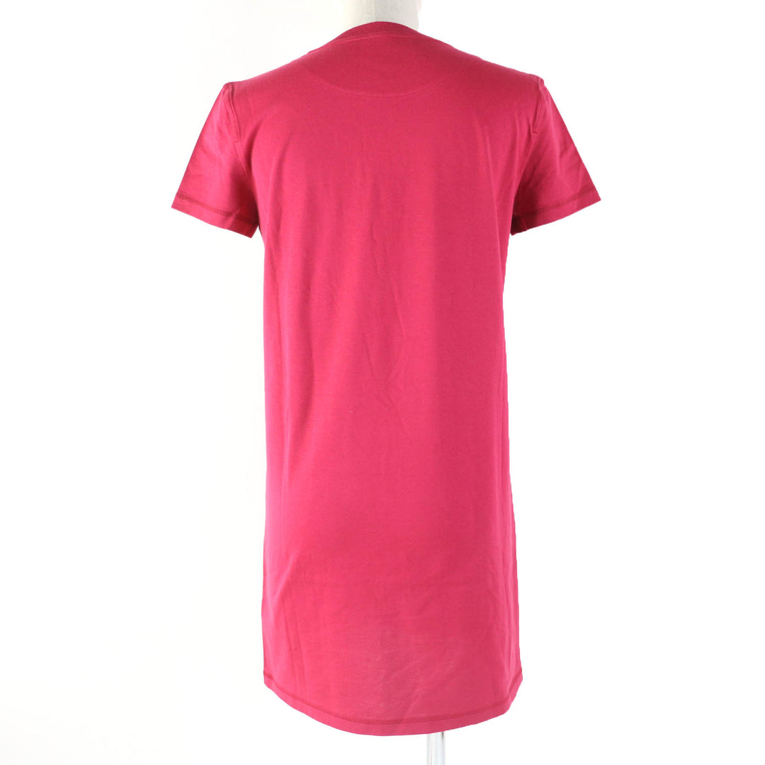 Excellent HERMES one piece DELLA CAVALLERIA Short sleeve T-shirt Pink cotton 34