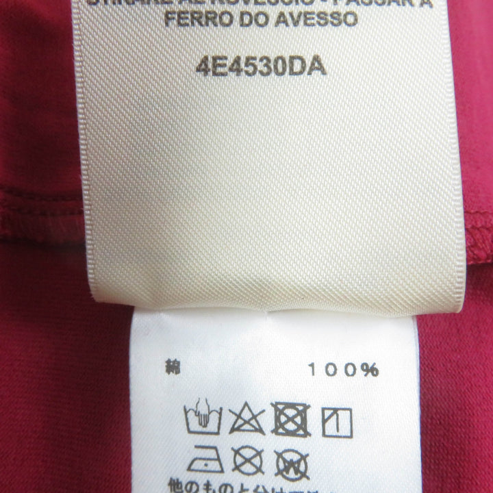 Excellent HERMES one piece DELLA CAVALLERIA Short sleeve T-shirt Pink cotton 34