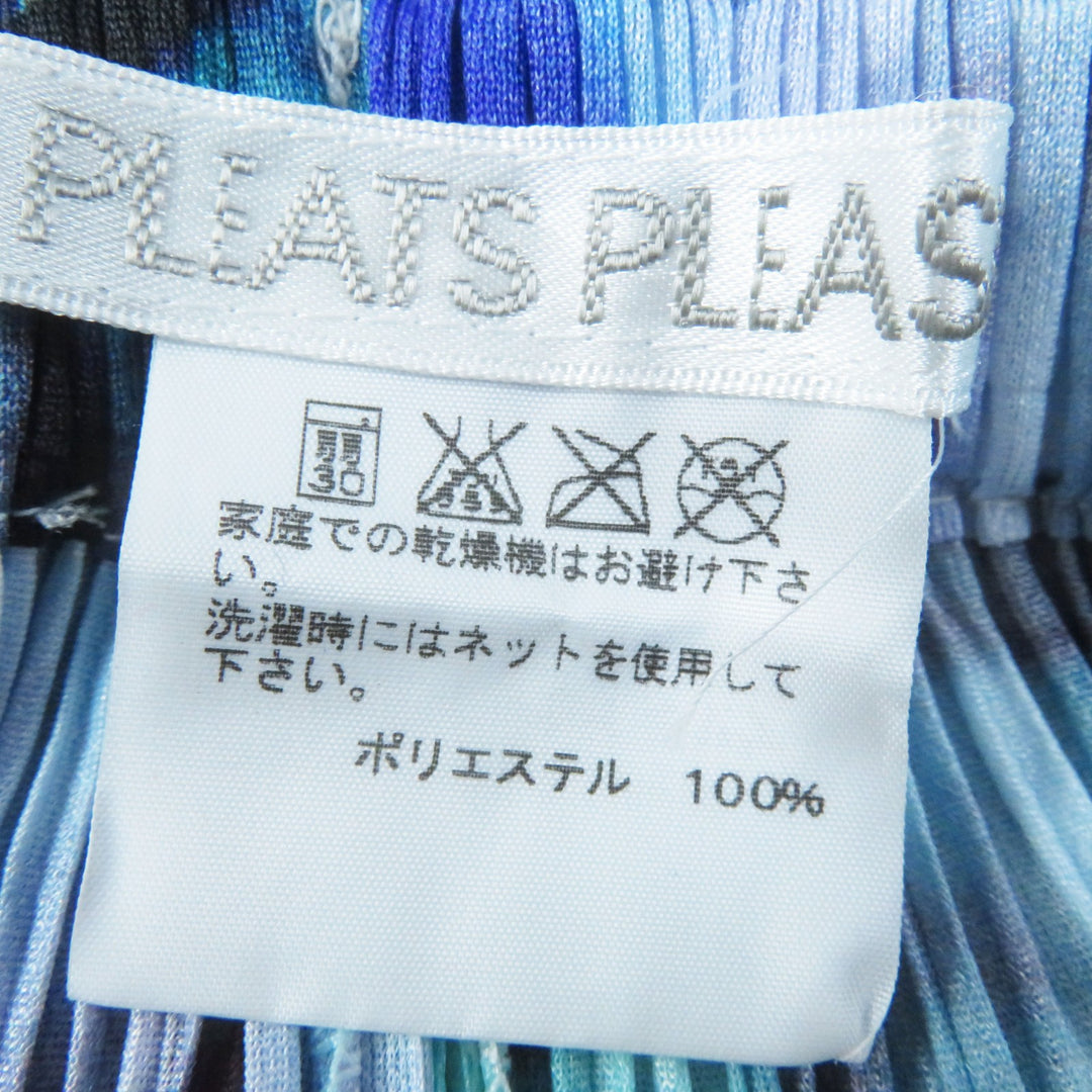 Excellent PLEATS PLEASE two-piece set White mulch PP41-J0666 PP41-JF662