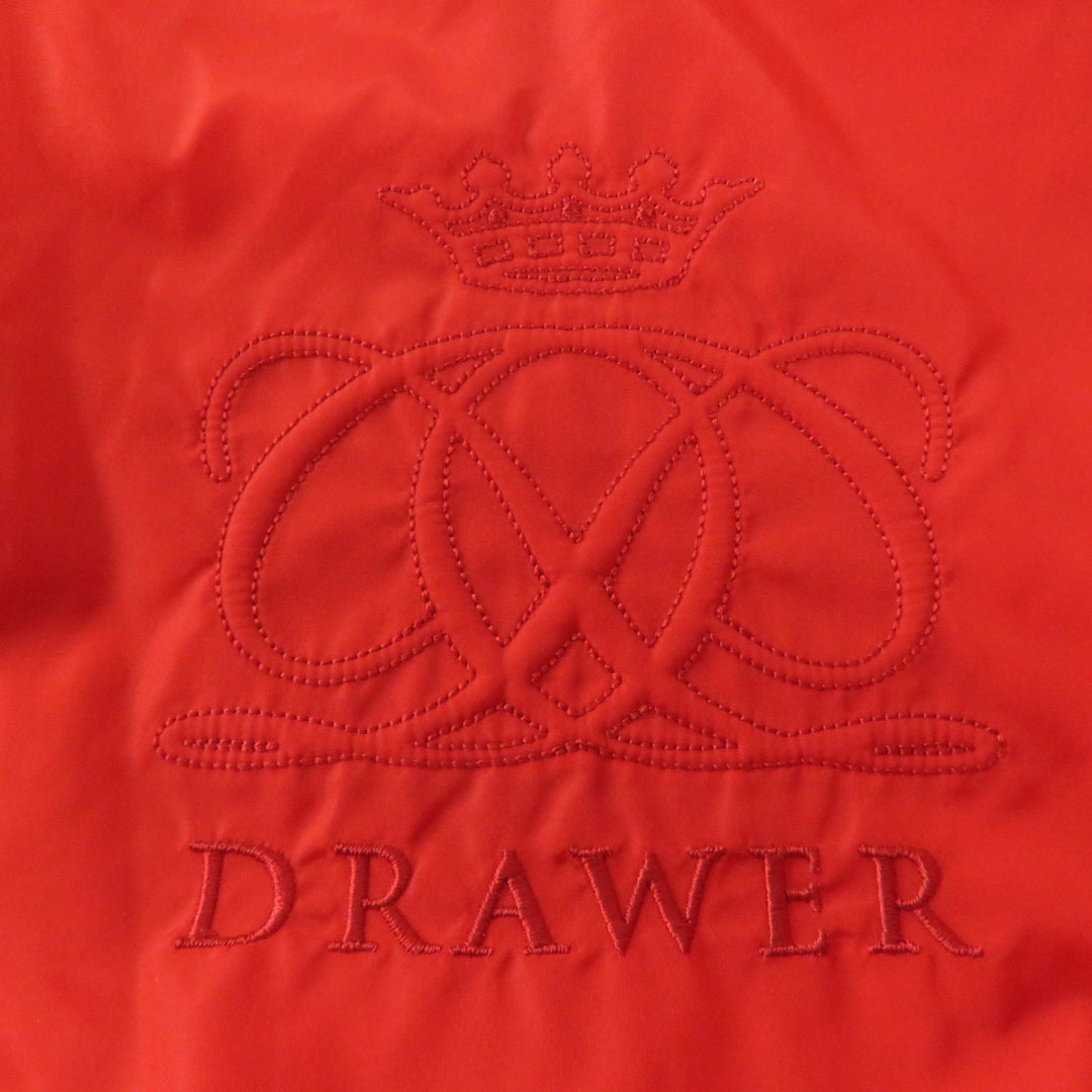 Pristine DRAWER down coat Leather logo patch pink Nylon Women F 6525-299-0788