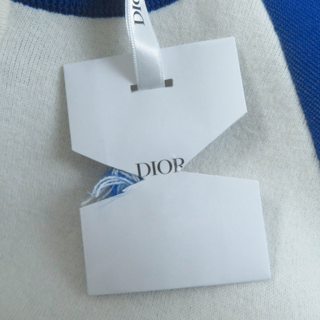 Pristine Christian Dior Jacket VIBE Cropped knit polyester Women 38 224V50AM110