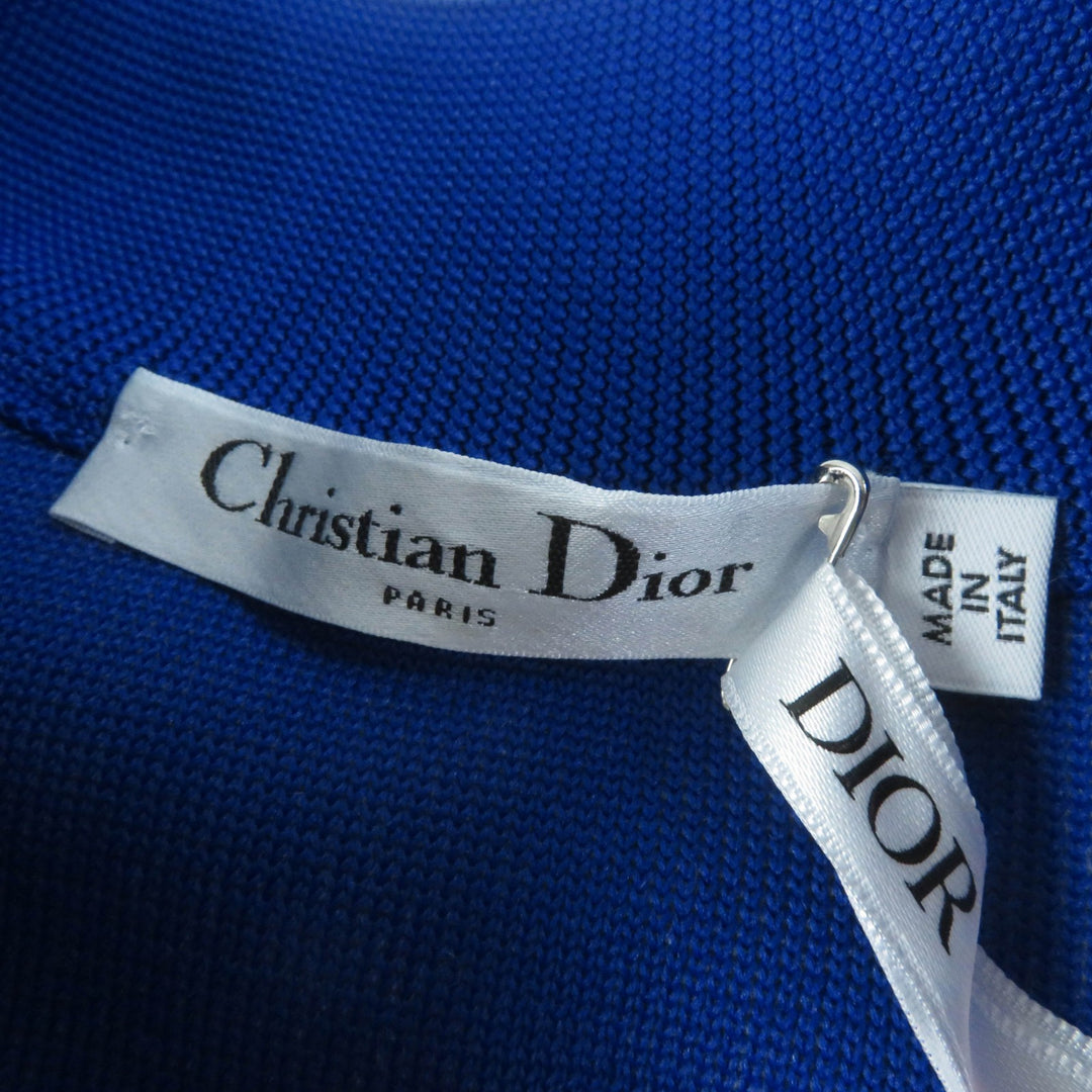 Pristine Christian Dior Jacket VIBE Cropped knit polyester Women 38 224V50AM110
