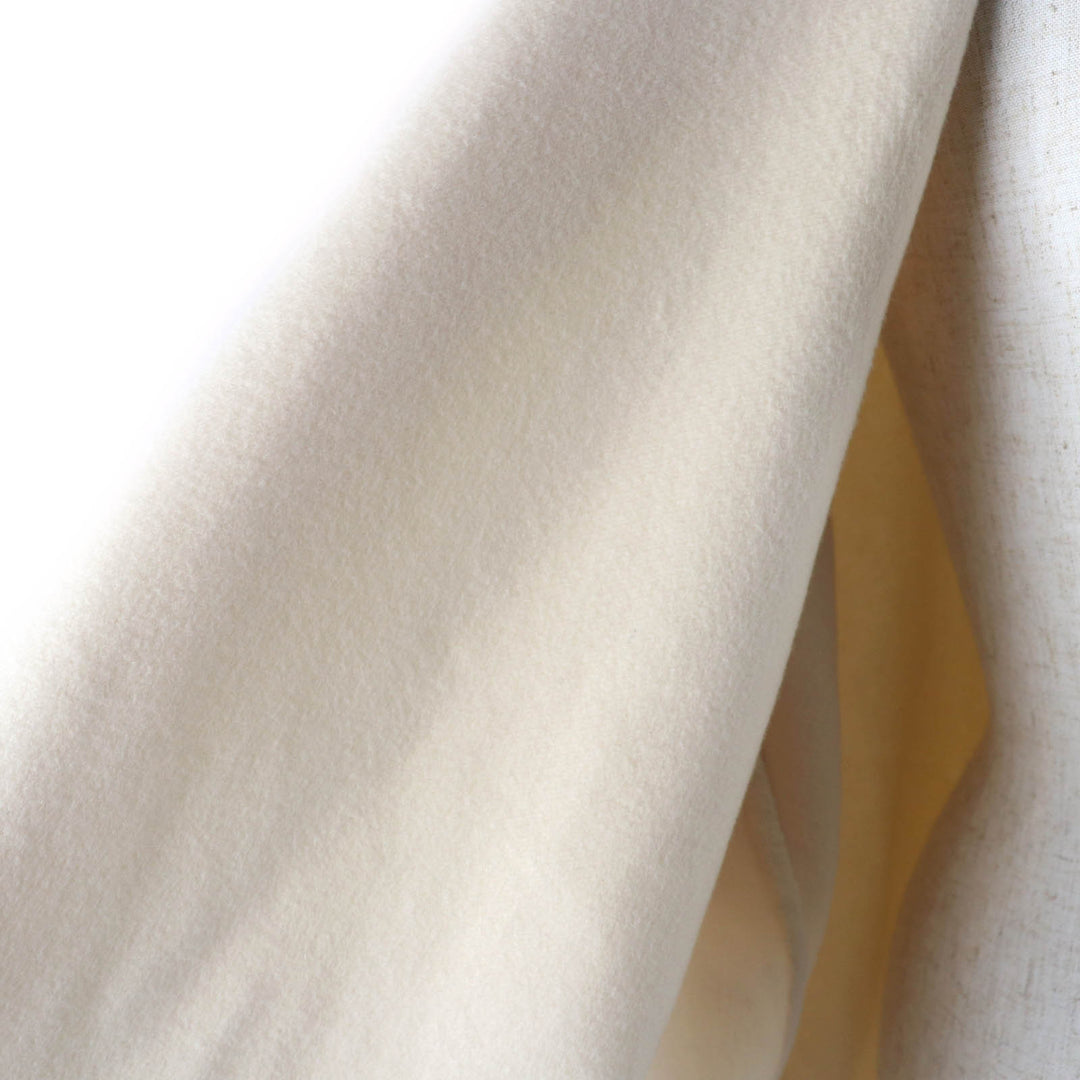 Great CELINE coat Egg Crombie Ivory cashmere Women 40 2 8H13/6700