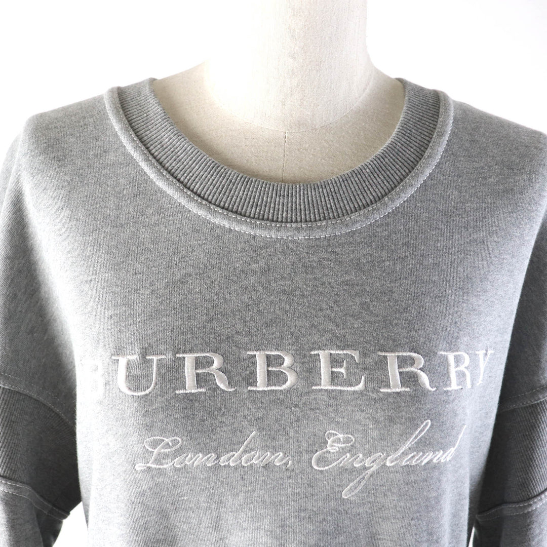 Excellent BURBERRY Tunic Crew neck long sleeve tunic sweatshirt dress Women M 4057511