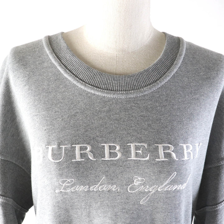 Excellent BURBERRY Tunic Crew neck long sleeve tunic sweatshirt dress Women M 4057511