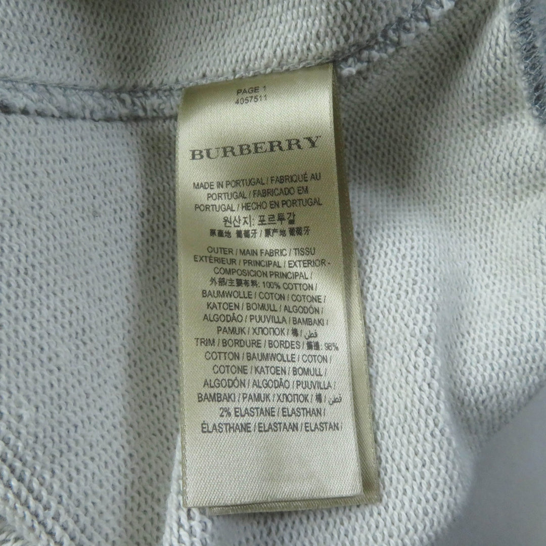 Excellent BURBERRY Tunic Crew neck long sleeve tunic sweatshirt dress Women M 4057511