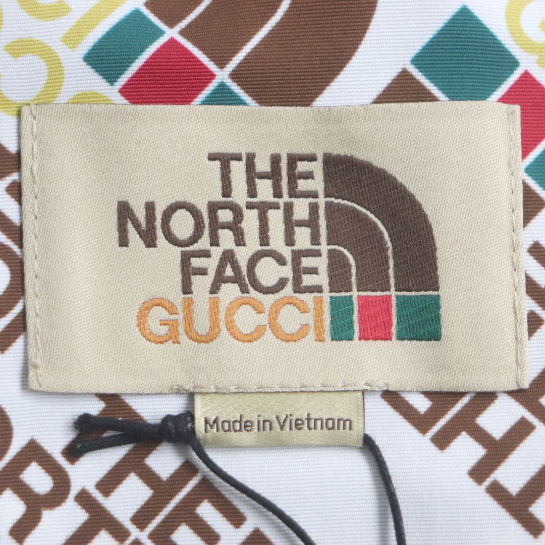 Pristine GUCCI×THE NORTH FACE Bomber jacket padded ZIP blouson M 648866