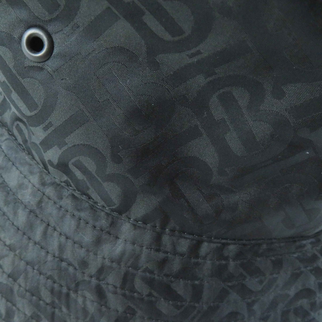 Excellent BURBERRY hat TB logo hat black Nylon Women S 8072726