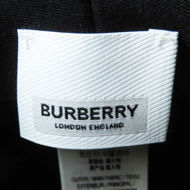Excellent BURBERRY hat TB logo hat black Nylon Women S 8072726