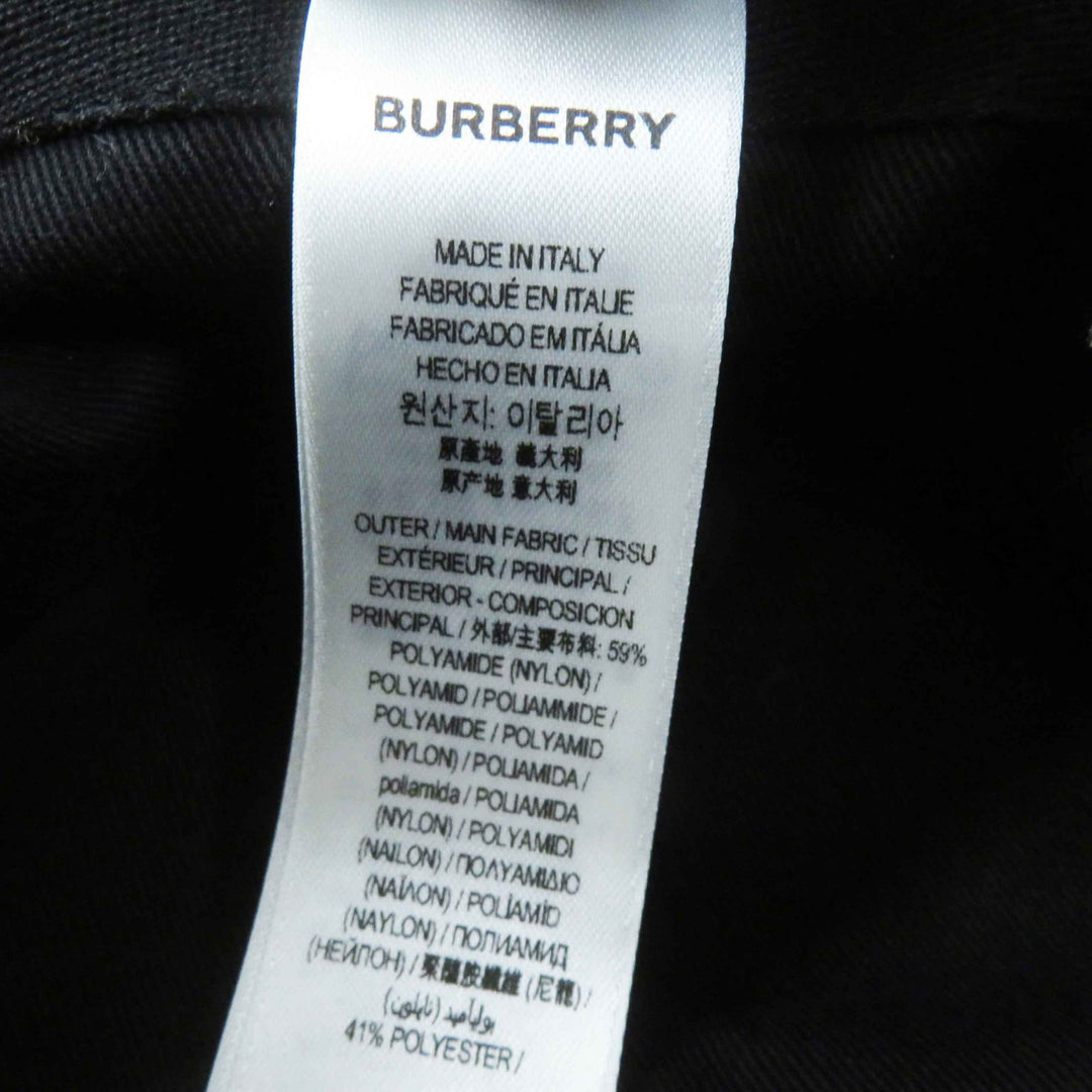 Excellent BURBERRY hat TB logo hat black Nylon Women S 8072726