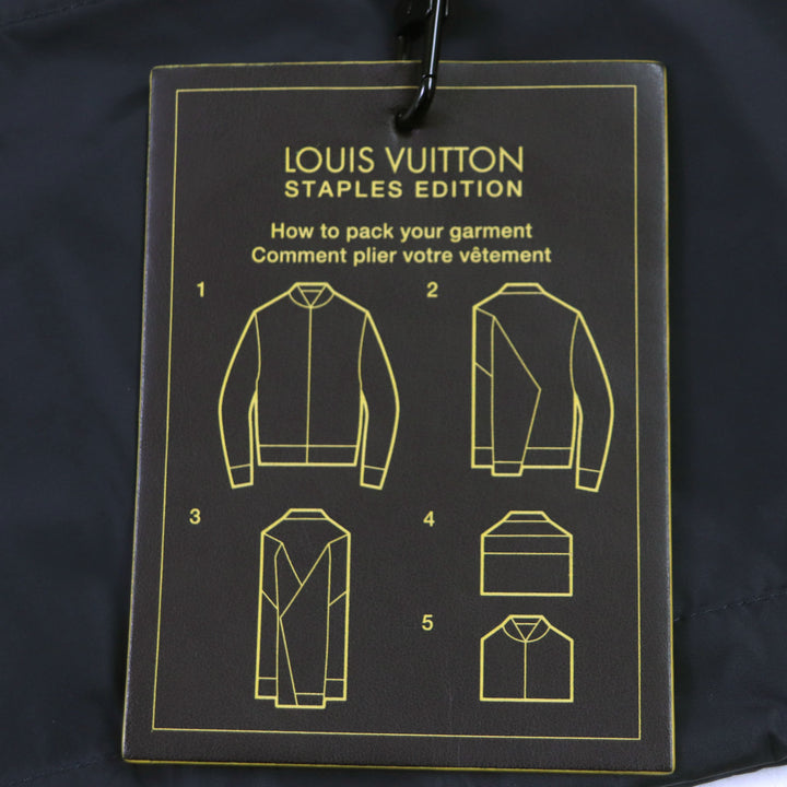 Great LOUIS VUITTON Mountain parka Nylon Rain Hoodie Blouson 50 1A5CWA
