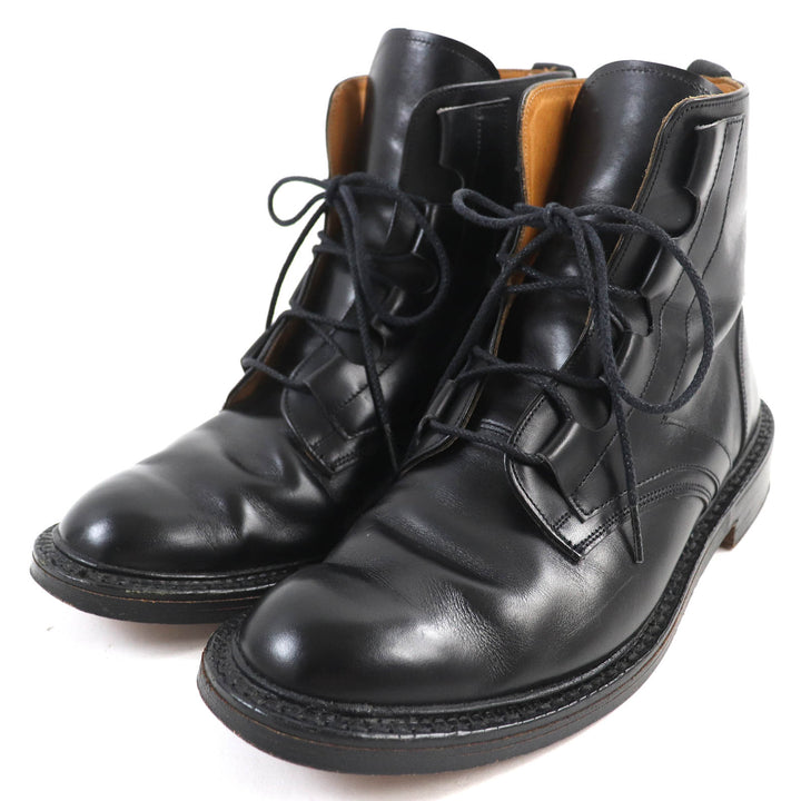 Great Tricker's boots Lace-up leather country boots ghillie black leather mens 8.5 M6253