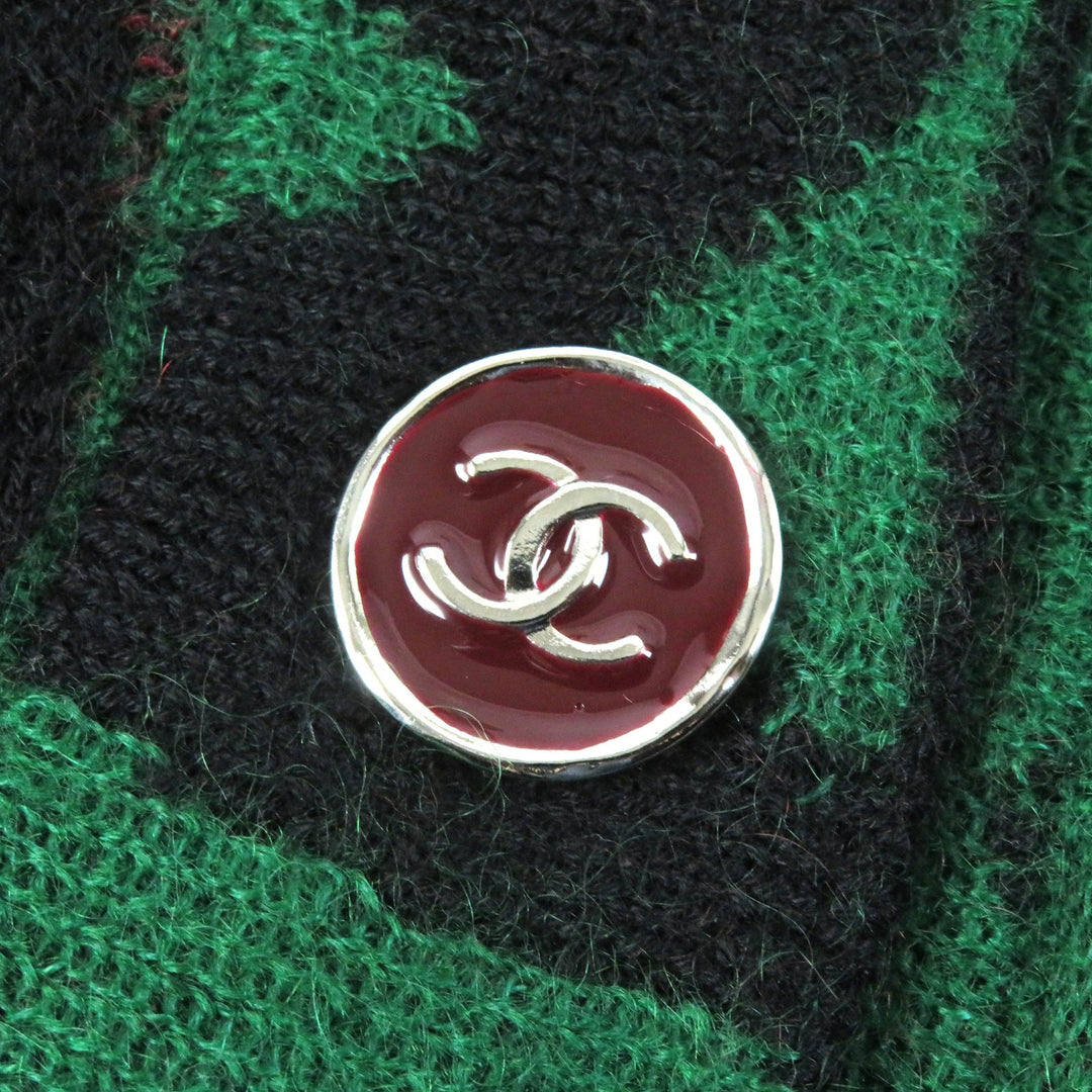 Discounted Pristine CHANEL two-piece set green cashmere Women P75362K10782 P75325K10782