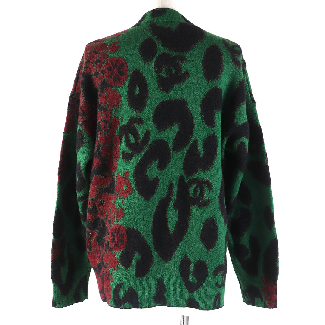 Discounted Pristine CHANEL two-piece set green cashmere Women P75362K10782 P75325K10782