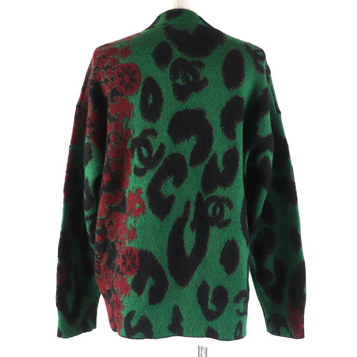 Discounted Pristine CHANEL two-piece set green cashmere Women P75362K10782 P75325K10782