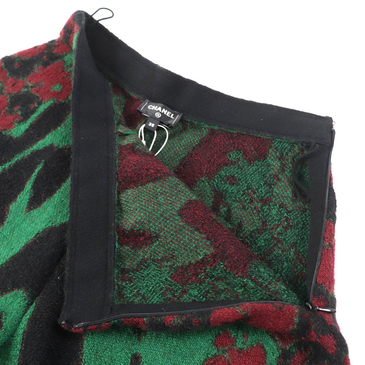 Discounted Pristine CHANEL two-piece set green cashmere Women P75362K10782 P75325K10782