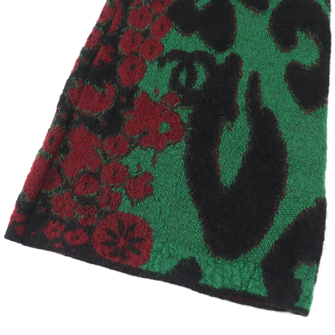 Discounted Pristine CHANEL two-piece set green cashmere Women P75362K10782 P75325K10782