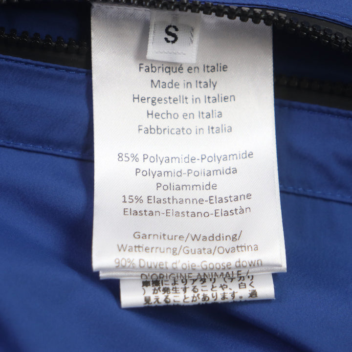 Great HERMES Down vest Zip up Blue navy Nylon mens S