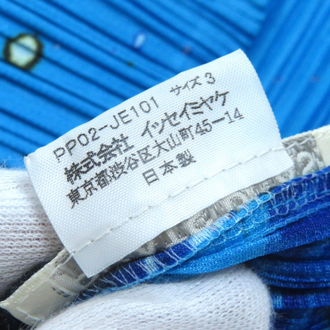 Excellent PLEATS PLEASE Best Millennium Krishna Print by Tadanori Yokoo Women 3