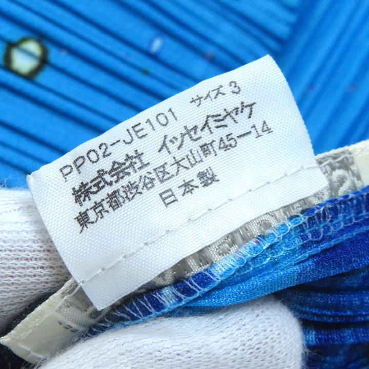 Excellent PLEATS PLEASE Best Millennium Krishna Print by Tadanori Yokoo Women 3