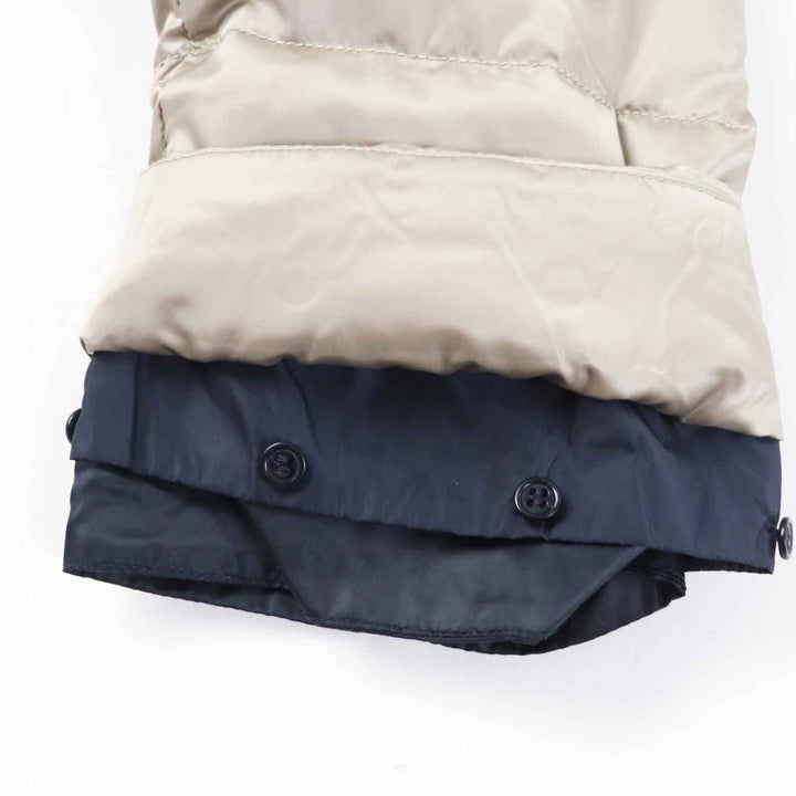 Great S MaxMara DESIGN FOR EASY LIVING down coat beige polyamide (nylon) 40