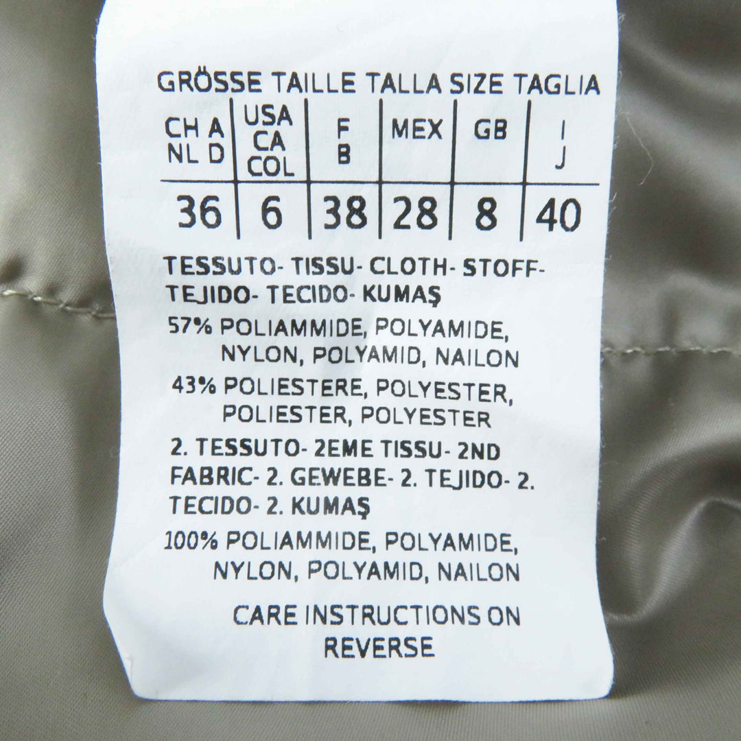 Great S MaxMara DESIGN FOR EASY LIVING down coat beige polyamide (nylon) 40
