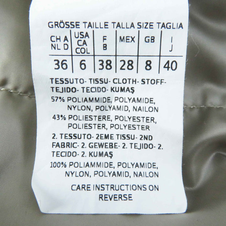 Great S MaxMara DESIGN FOR EASY LIVING down coat beige polyamide (nylon) 40