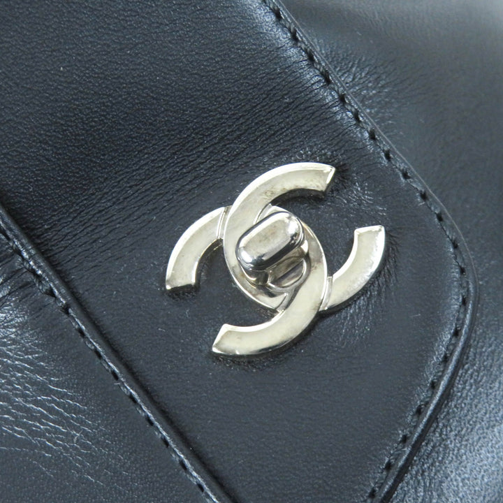 Great CHANEL short boots COCO Mark turnlock side zip Women 36 G31204