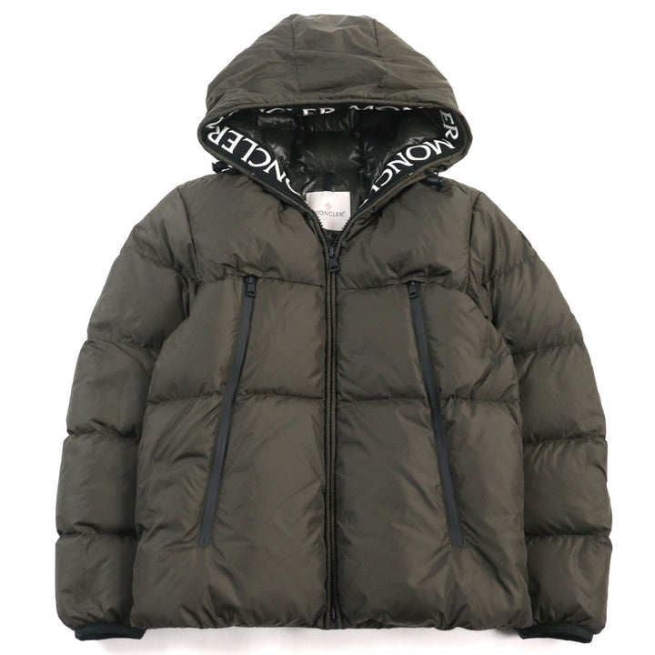 Great MONCLER Down jacket MONTCLA GIUBBOTTOKhaki green Nylon mens1 F20911B56900 C0300