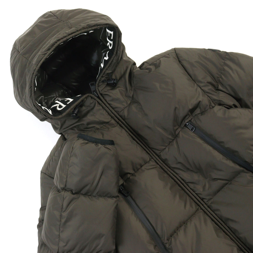 Great MONCLER Down jacket MONTCLA GIUBBOTTOKhaki green Nylon mens1 F20911B56900 C0300