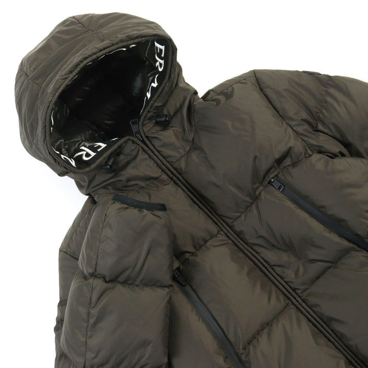 Great MONCLER Down jacket MONTCLA GIUBBOTTOKhaki green Nylon mens1 F20911B56900 C0300
