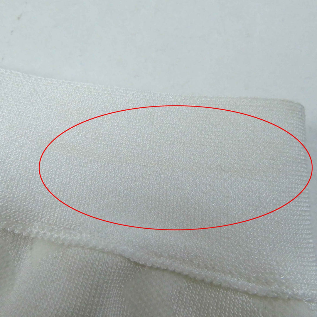 Excellent FENDI skirt Logo pattern White pink gray Rayon Women 36 FZQ719 ANZE