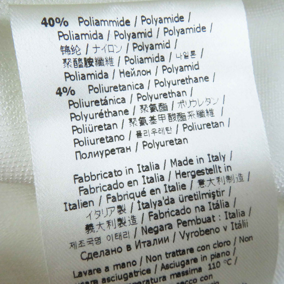 Excellent FENDI skirt Logo pattern White pink gray Rayon Women 36 FZQ719 ANZE