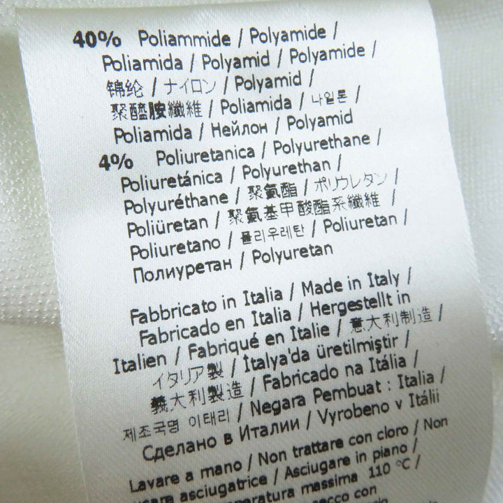Excellent FENDI skirt Logo pattern White pink gray Rayon Women 36 FZQ719 ANZE