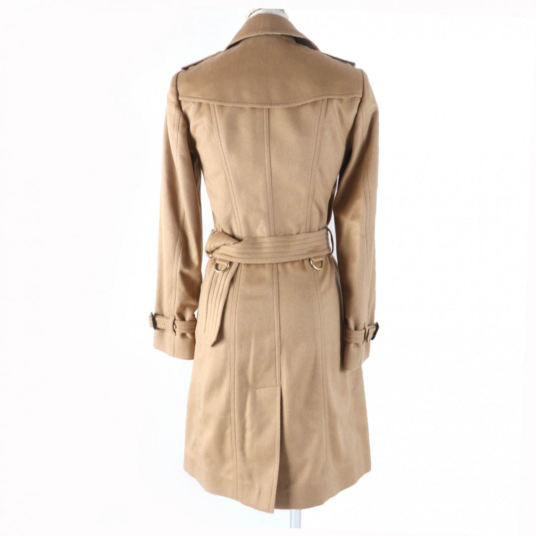 Excellent BURBERRY LONDON trench coat SANDRINGHAM Sandringham cashmere Women 36