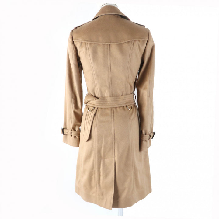 Excellent BURBERRY LONDON trench coat SANDRINGHAM Sandringham cashmere Women 36