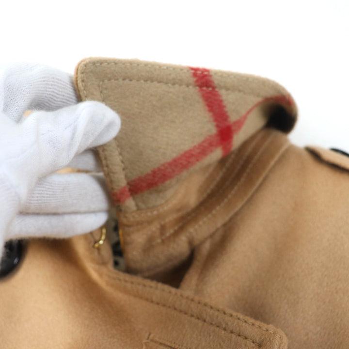 Excellent BURBERRY LONDON trench coat SANDRINGHAM Sandringham cashmere Women 36