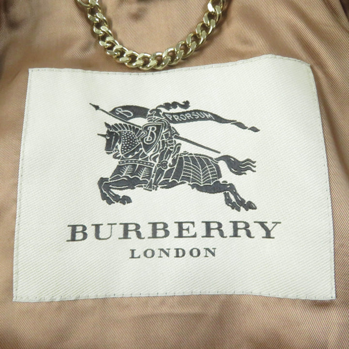 Excellent BURBERRY LONDON trench coat SANDRINGHAM Sandringham cashmere Women 36