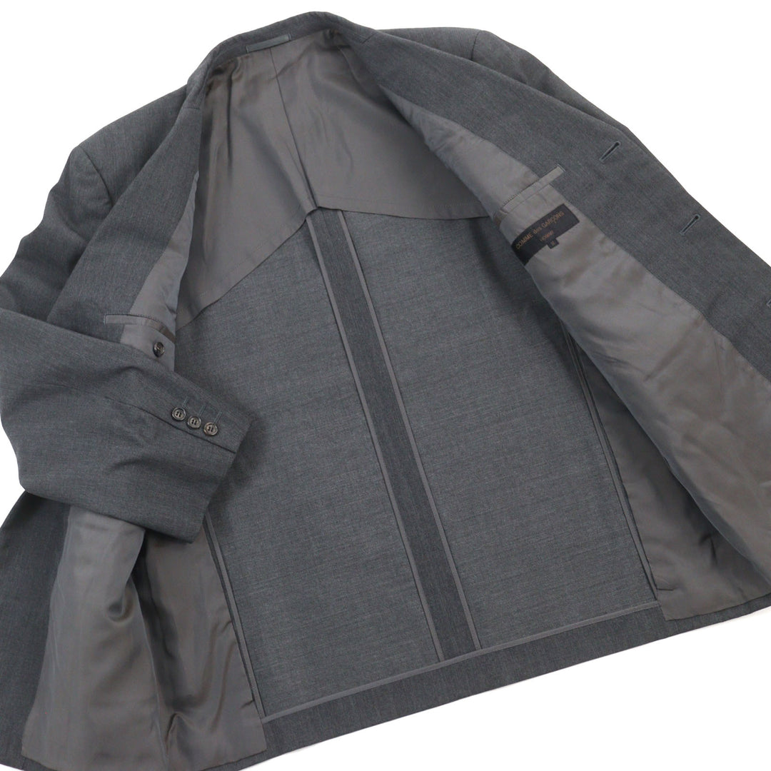 Excellent COMME des GARCONS HOMME tailored jacket 90's AD1993 wool mens M HS-02003M