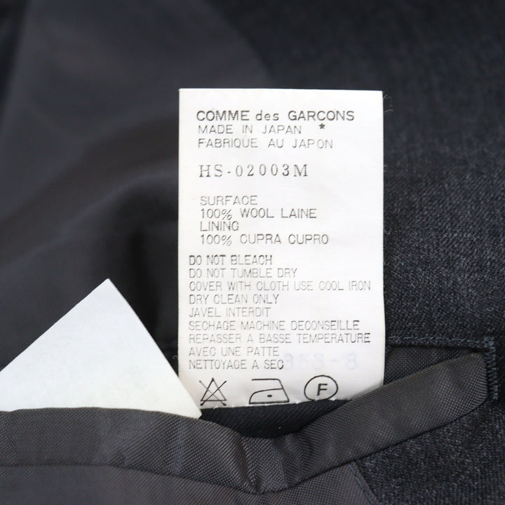 Excellent COMME des GARCONS HOMME tailored jacket 90's AD1993 wool M HS-02003M